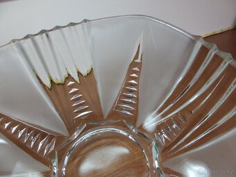 Bohemia Glass luxusní křišťálová mísa, brus dna. - 6