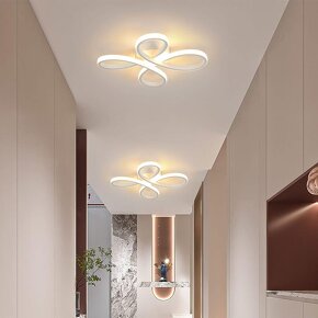 Moderní stropní LED svítidlo - bílé - 6