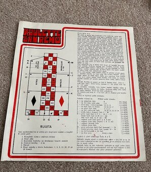 Retro hra Ruleta, rok 1986 - 6