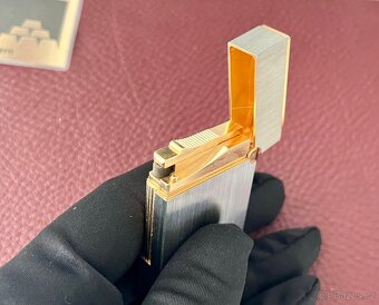 🔥 S.T.Dupont L2, Palladium / 18k Zlato - 6