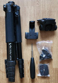 Stativ Victiv NT70, hliníkový, 185 cm - 6