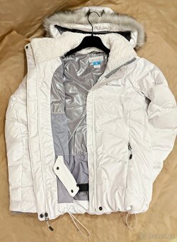 Zimní péřová bunda Columbia Snow White vel. S - 6