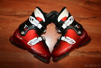 detské lyže Blizzard 100 cm, lyžaky Salomon - 6