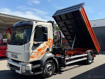 VOLVO FL280 SKLÁPĚČ TŘÍSTRANNÝ HYDRAULICKÁ RUKA HIAB - 6