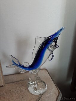 Murano - skleněná ryba - 6