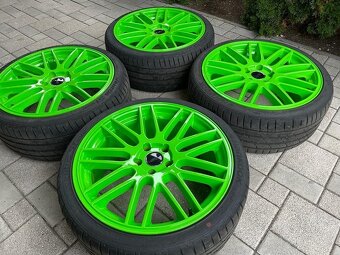 19F kawasaki green alu 19 5x112 audi seat skoda vw mercedes - 6