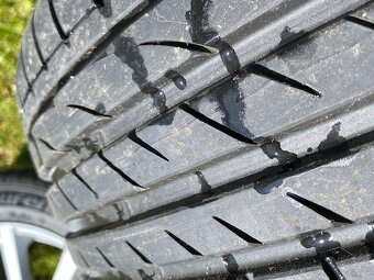Orig Subaru 17" disky s novými pneu 215/50 - 6