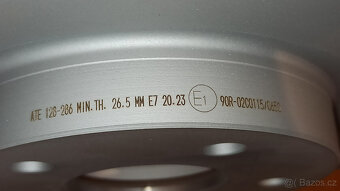Přední brzdové kotouče ATE 24.0128-0286.1 - Ford Mondeo 5 - 6