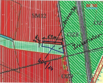 Prodej pozemku k bydlení, 2067 m², Budyně nad Ohří - Vrbka. - 6