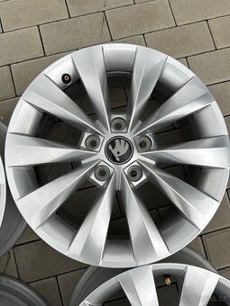 Originální sada alu disků Castor, Škoda Karoq, 5x112 r16 - 6