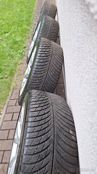 Prodám originální zimní Audi sadu R19 na Audi A6 C7, Audi A7 - 6