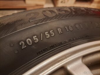 Alu kola s pneu 16" 205x55x16 - 6mm - 6