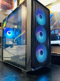 Herní pc Ryzen, 16GB DDR4, 500GB SSD+HDD, RX 470 4GB Win 11 - 6