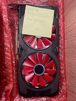 Graficka karta XFX RX 570 580 8GB nefunkční - 6