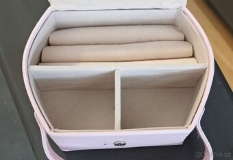 Malá šperkovnice růžová - prodám - 6