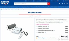 Beurer BM 96 tlakoměr nový, nerozbalený - 6