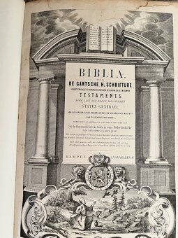 Starožitná obrovská Bible - 6