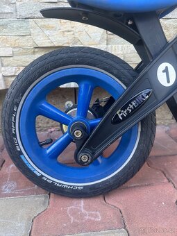 Odrážedlo Firstbike modré - 6