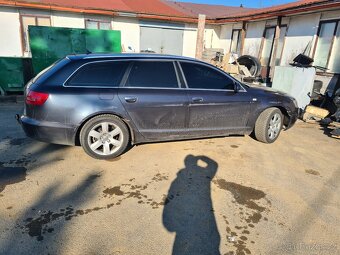 Audi a6 c6 3.0 tdi 165 kw, dvě auta sedan a avant - 6
