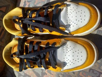 Boty Jordan Air 1 Low, vel. 38, žlutá, bílá, černá - 6
