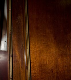 krásná třešňová prosklená KNIHOVNA - 6