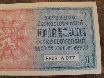1 koruna 1938/40 protektorát - 6