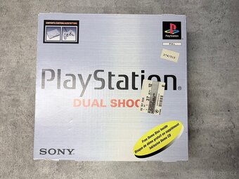 - TOP PS1 Sony Scph-7502C kompletní v krabici - - 6