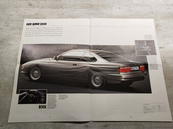 Prospekt BMW 1990, 16 str. A3, E30, E34, E32, německy - 6