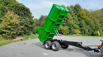 Traktorový návěs,Vlek za Traktor,Vlečka,Přívěs,Dumper 19t - 6