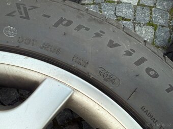 Litá kola BMW 5x120 R19 s letními pneu 255/50 a 285/45 R19 - 6