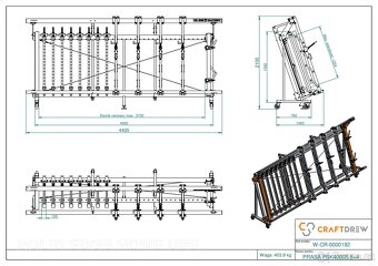 rámový lis, lis na lepeni dřeva, lepení dřeva, Klížicí lis - 6