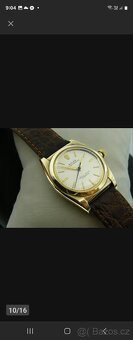 Rolex BUBBLEBACK Oyster Perpetual v 9k zlatě pěkné - 6