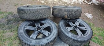 ALU kola 5x112 r17 zimní pneu - 6