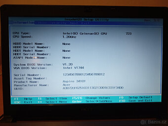 Notebook Acer AS 3410- LCD 13.3" HD WXGA LED - 6