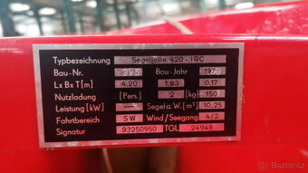 Plachetnice Jola 420 IRC - 6