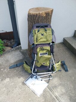 Salewa Koala II antracitová zelená sedátko - 6
