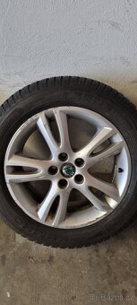 Disky Škoda/VW/Seat 6 1/2 Jx16H2 ET43 5x112 vč. pneu - 6