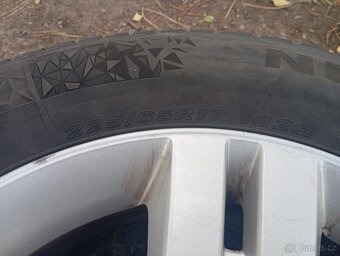 Sada alu kola zimní pneu Nexen winguard 225/65 R17 - 6