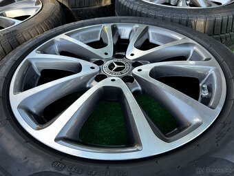 Originál alu kola Mercedes E-class 5x112 R18 zima - 6