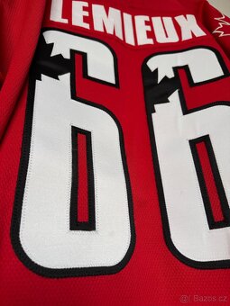 Mario Lemieux hokejový dres Kanada Canada 66 Nike NHL - 6