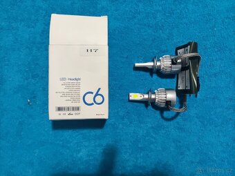 Prodám 2 ks autožárovek Led H7 C6 do světlometů - 6