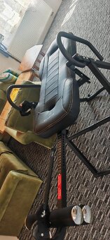 Inverzní lavice KLARFIT EASE DELUX, autotrakční lehátko - 6
