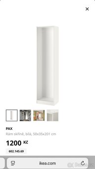 Šatní skříně IKEA PAX - 6