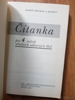 Prodám učebnici Čítanka pro 4.ročník SOŠ - 6