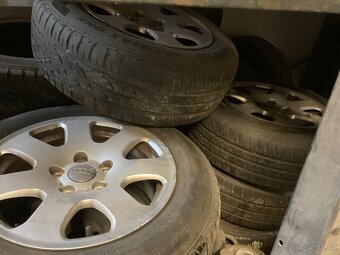 Alu kola Audi originál 5x112 196/65r15 - 6