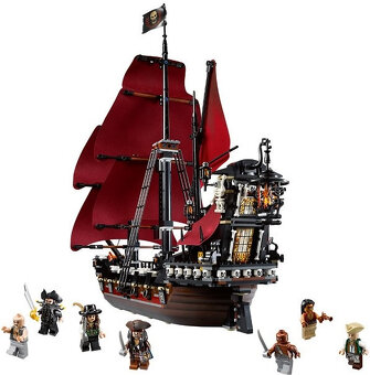 Stavebnice typu Lego- Piráti z Karibiku Pomsta královny Anny - 6