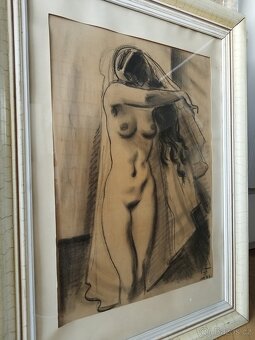 obraz DÍVČÍ AKT, sign. Jaroslav Štika 1933 - 6