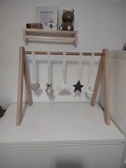 Dřevěná hrazdička pro miminko - 6