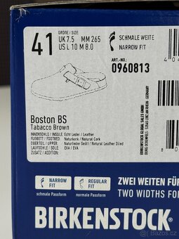 Birkenstock Boston Oiled Leather — Tobacco Brown - 6