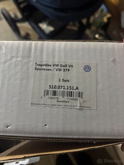 Originální příčníky Volkswagen- Golf VII Sportsvan - 6
